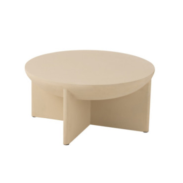 Table Basse Halfy Bois De Manguier Beige