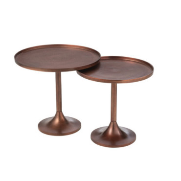 Tables Aluminium Bronze x2