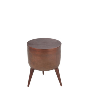 Tabouret Fone Aluminium Bronze