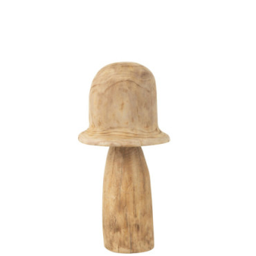 Champignon Cloche Naturel Large