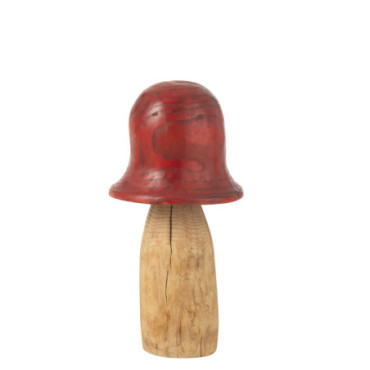 Champignon Cloche Rouge / Naturel Large