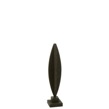 Deco Sur Pied Luke Bois De Pin Noir S