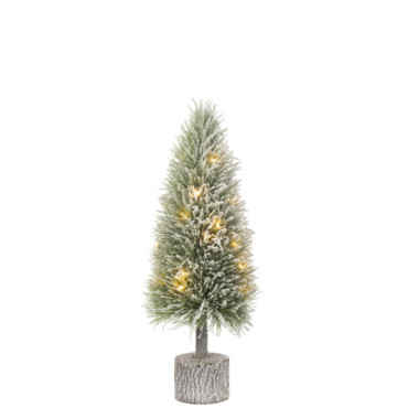 Sapin De Noel B + Led Artificiel Neige Vert M