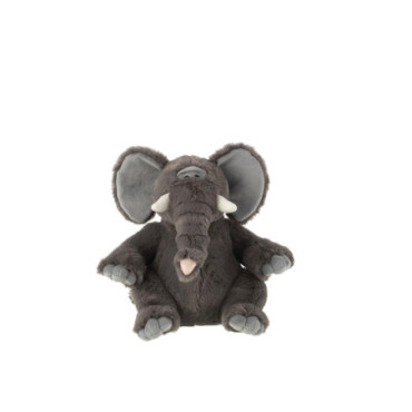 Elephant Peluche Polyester Gris M