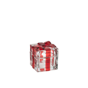 Boite A Provision Boite Cadeau Verre Rouge S