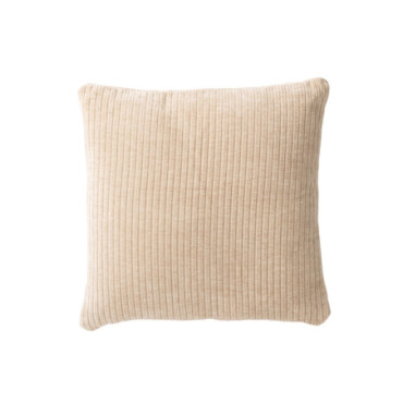 Coussin Ote Tissu / Mousse Beige Fonce