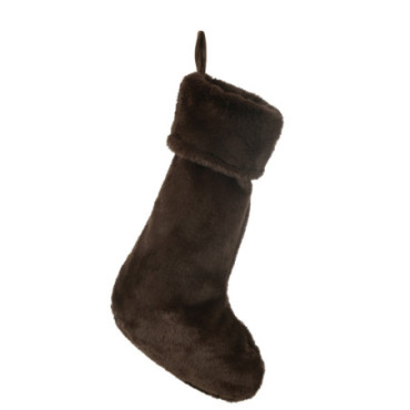 Suspension Chaussette Cutie Polyester Marron