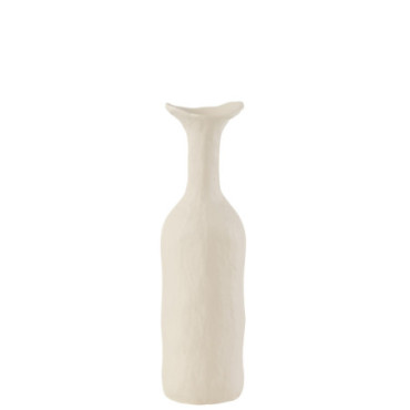 Vase Agra Aluminium Blanc S