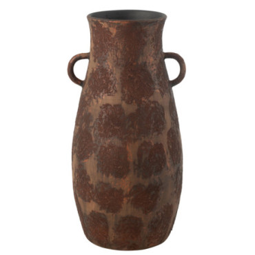 Vase Amphore Terra Brown / Rust Large