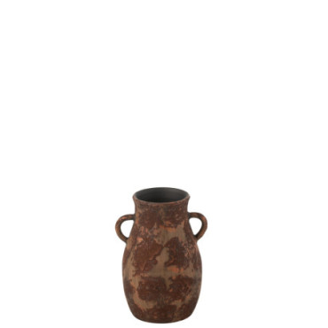 Vase Amphore Terra Brown / Rust S