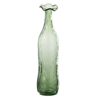 Vase Eclosion Verre Vert Large