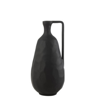 Vase Goa Aluminium Noir Large