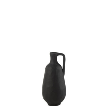 Vase Goa Aluminium Noir S