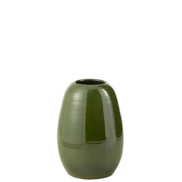 Vase Lola Porcelaine Vert M