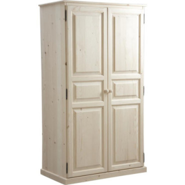 Armoire en bois brut