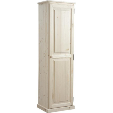 Armoire en bois brut 1 porte