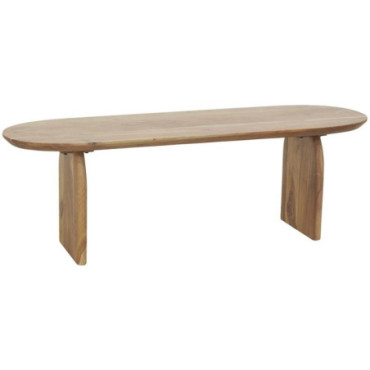 Banc en acacia naturel