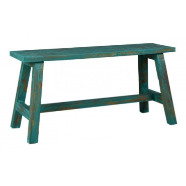 Banc en acajou vert antique