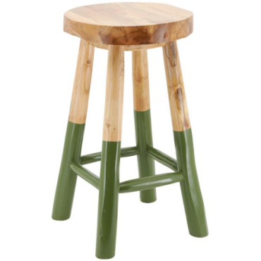 Tabouret de bar en teck