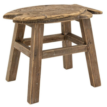 Tabouret en paulownia