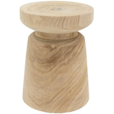 Tabouret en paulownia