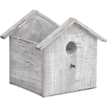 Cache-pot maison en bois