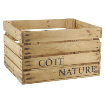 Caisse en bois Côté Nature