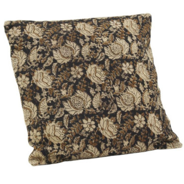 Coussin en coton Fleurs