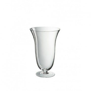 Vase S Pied Verre Trans  de marque J-line