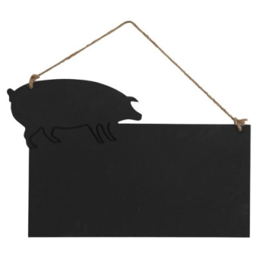 Tableau noir Cochon