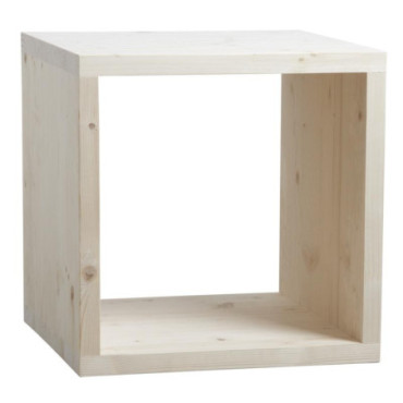 Etagère 1 niche en épicéa naturel