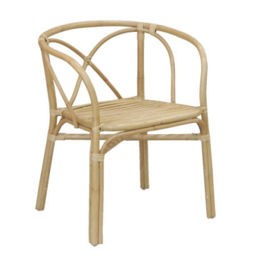 Fauteuil en rotin naturel