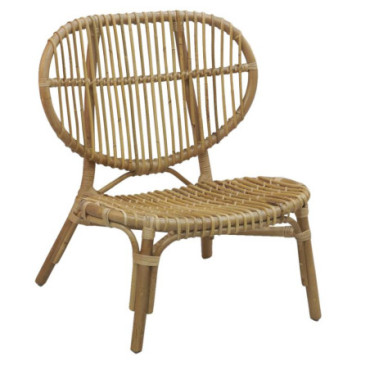 Fauteuil en rotin naturel