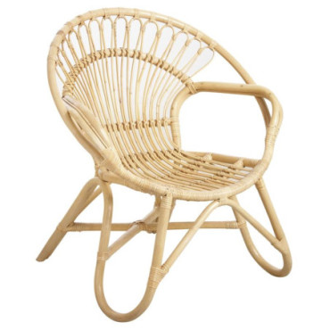 Fauteuil en rotin naturel