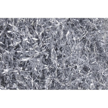 Frisure cellophane Argent