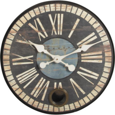 Horloge en métal