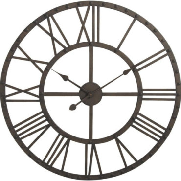 Horloge en métal