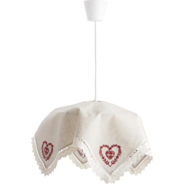 Suspension motif coeur