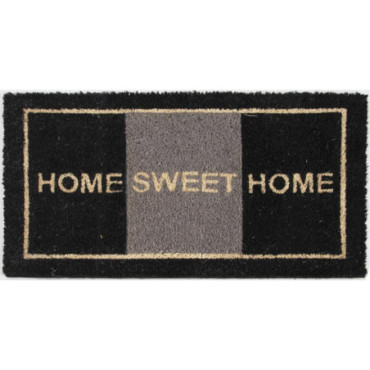 Paillasson en coco motif Home sweet home