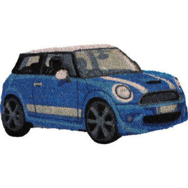 Paillasson mini bleue