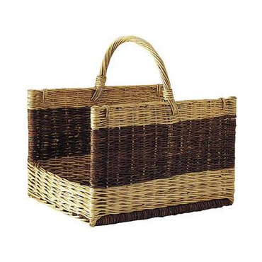 Panier à bûches en osier