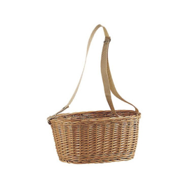 Panier de récolte en osier