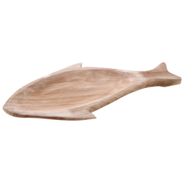 Corbeille poisson en bois