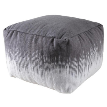 Pouf carré en coton