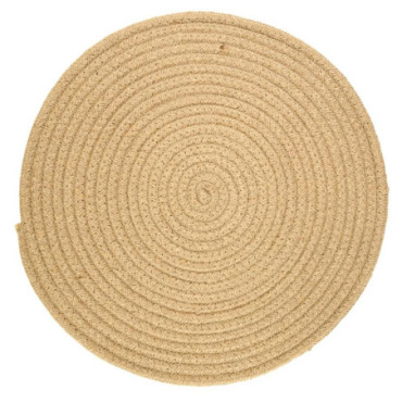 Set de table ronds en jute naturelle