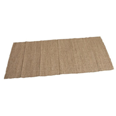 Grand tapis rectangulaire en jonc