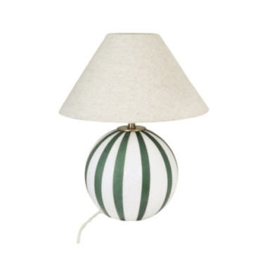 Lampe de table Alba Opale Vert/Blanc Petite