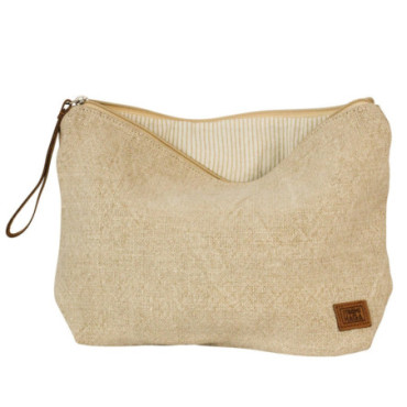 Trousse de toilette Lina Beige Large