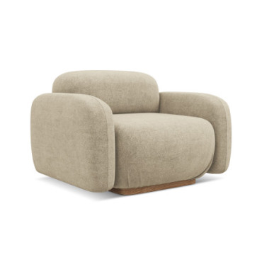 Fauteuil Ailani Boucle Beige