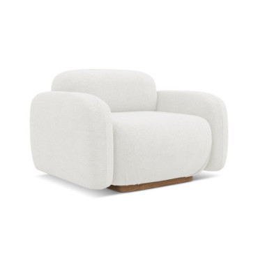 Fauteuil Ailani Boucle White